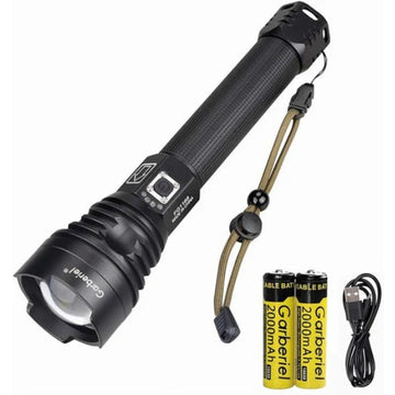 P90 LED Flashlight Rechargeable – كشاف LED P90 قابل لإعادة الشحن