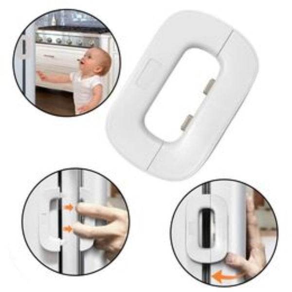 Refrigerator Door Lock & Baby Safety Lock Combo | Must-Have Deal - Gadget Spark