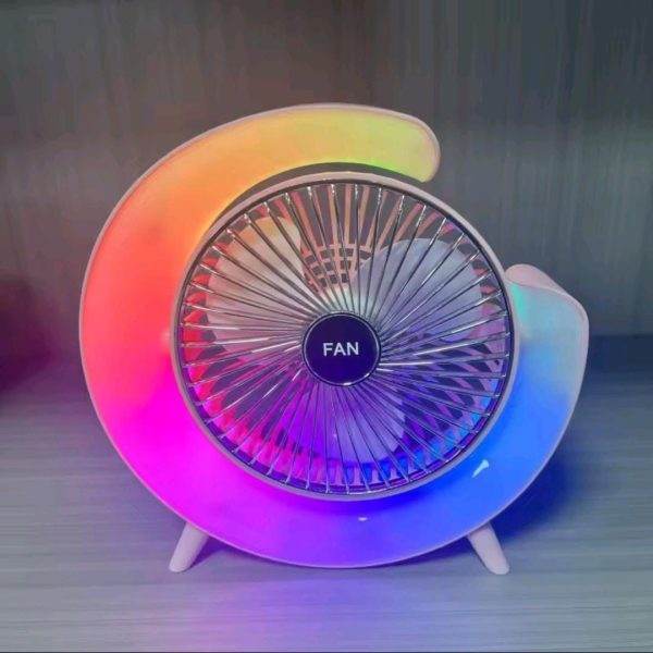 Mini Rechargable LED Fan - Gadget Spark